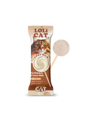 EUROGOLD CAT LOLİCAT KEDİ ÖDÜL LOLİPOP 1.5 GR KEÇİ SÜTLÜ - 15'Lİ .5